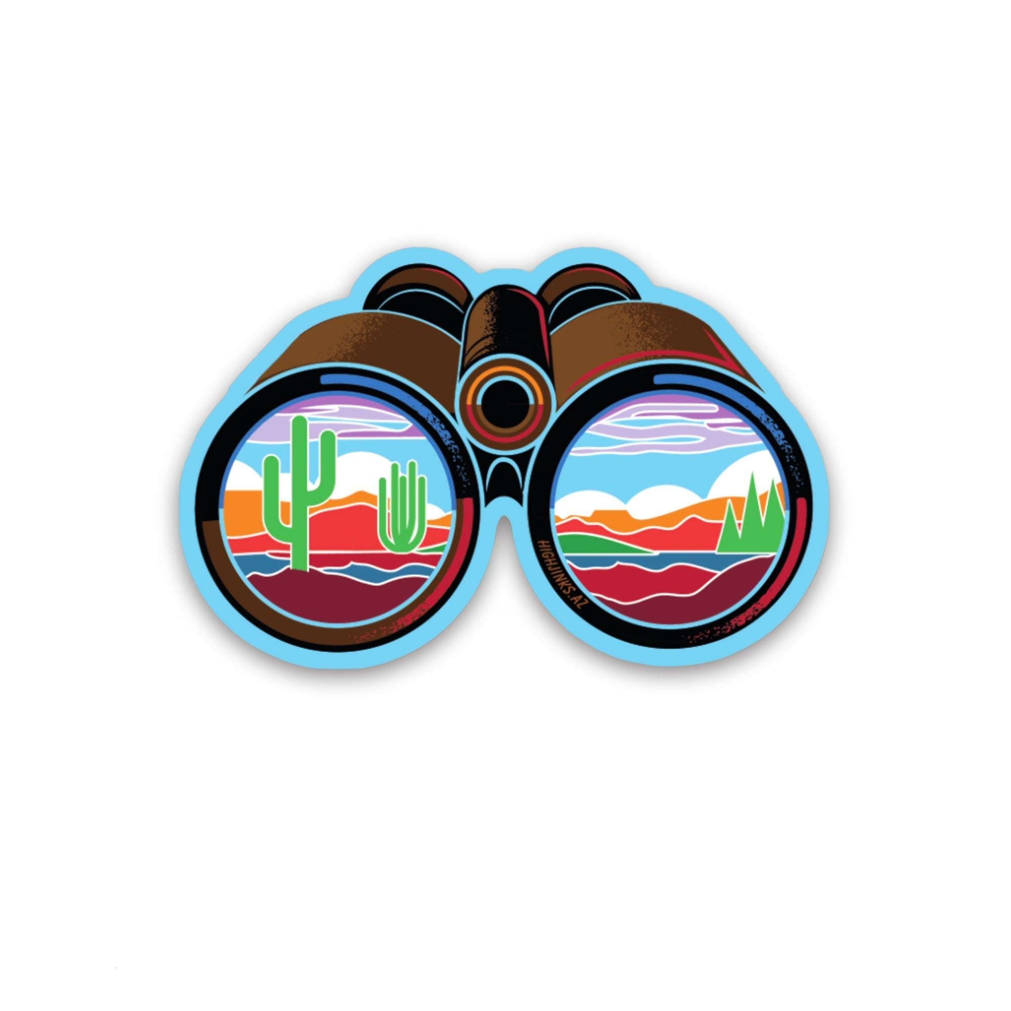 I Spy the Desert Sticker