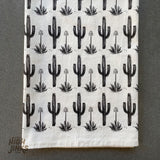 Painted Cactus Tea Towel