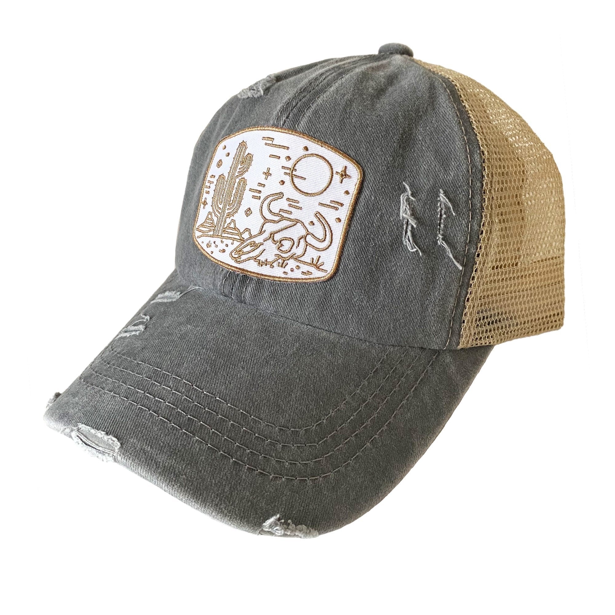 Desert at Dusk Ponytail Trucker