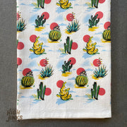 Vintage Desert Tea Towel