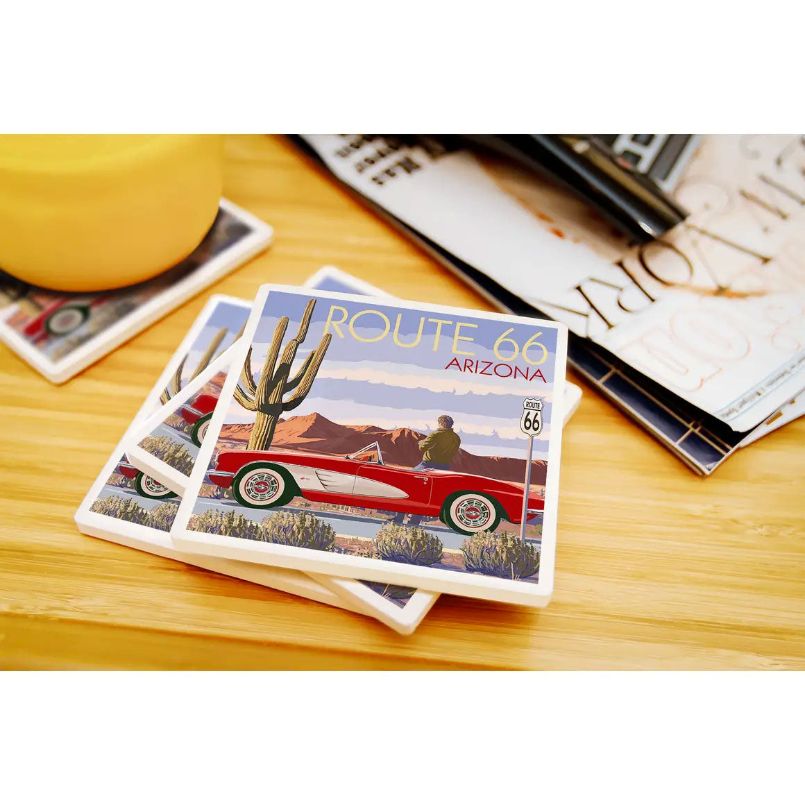 AZ Route 66 Corvette Coaster
