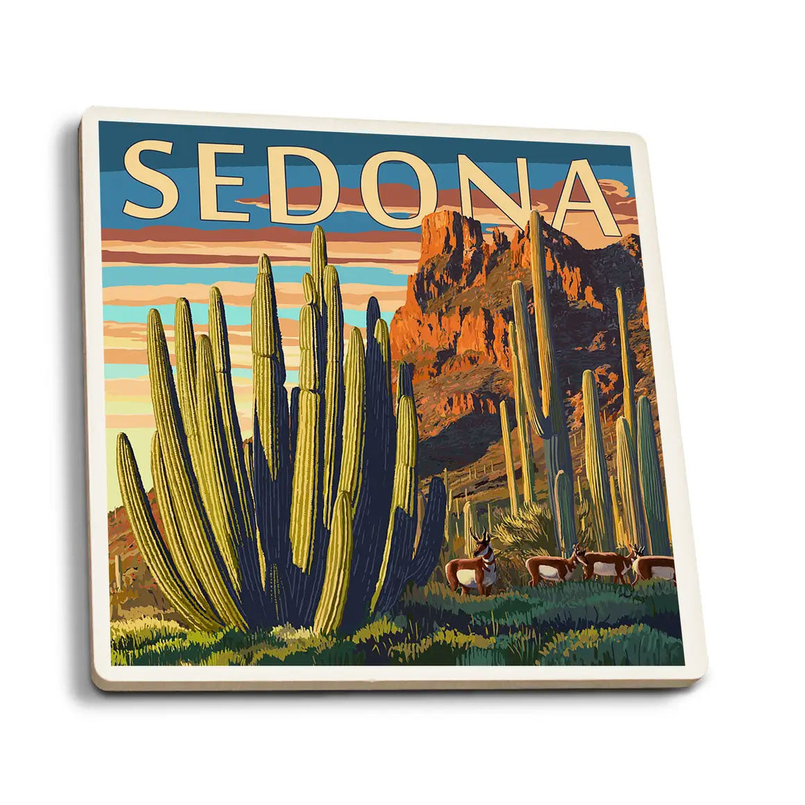 Sedona Organ Pipe Cactus Coaster