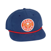 Skull and Desert Roses Rope Unstructured Hat