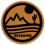 The Sonoran Sticker - Copper/Black