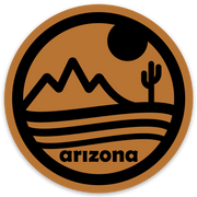 The Sonoran Sticker - Copper/Black