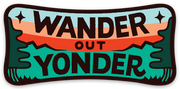 Wander out Yonder Sticker