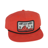 Way Out West Rope Unstructured Hat