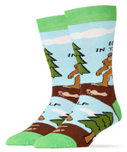 Believe in Bigfoot Socks