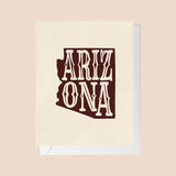 Arizona Western Greeting Card