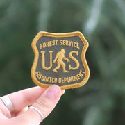 US Sasquatch Department Iron-On Patch