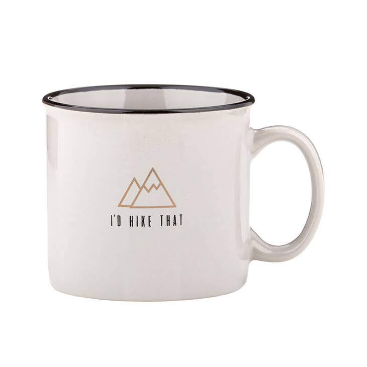I'd Hike That Ceramic Mug