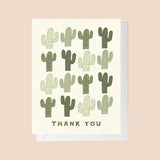 16 Cacti Thank You Greeting Card Box Set
