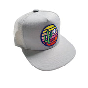 Stained Glass Sunset Kids' Trucker