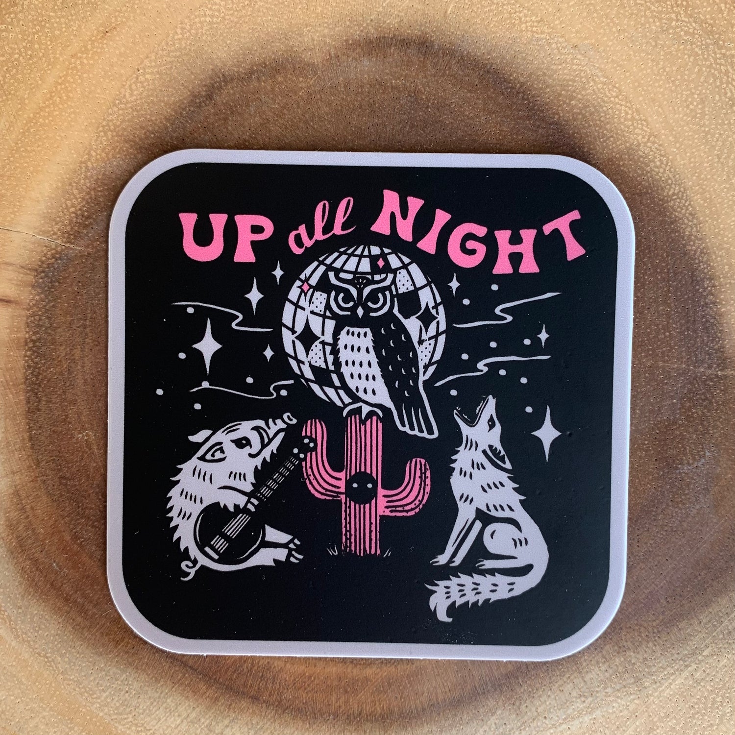 Up All Night Sticker