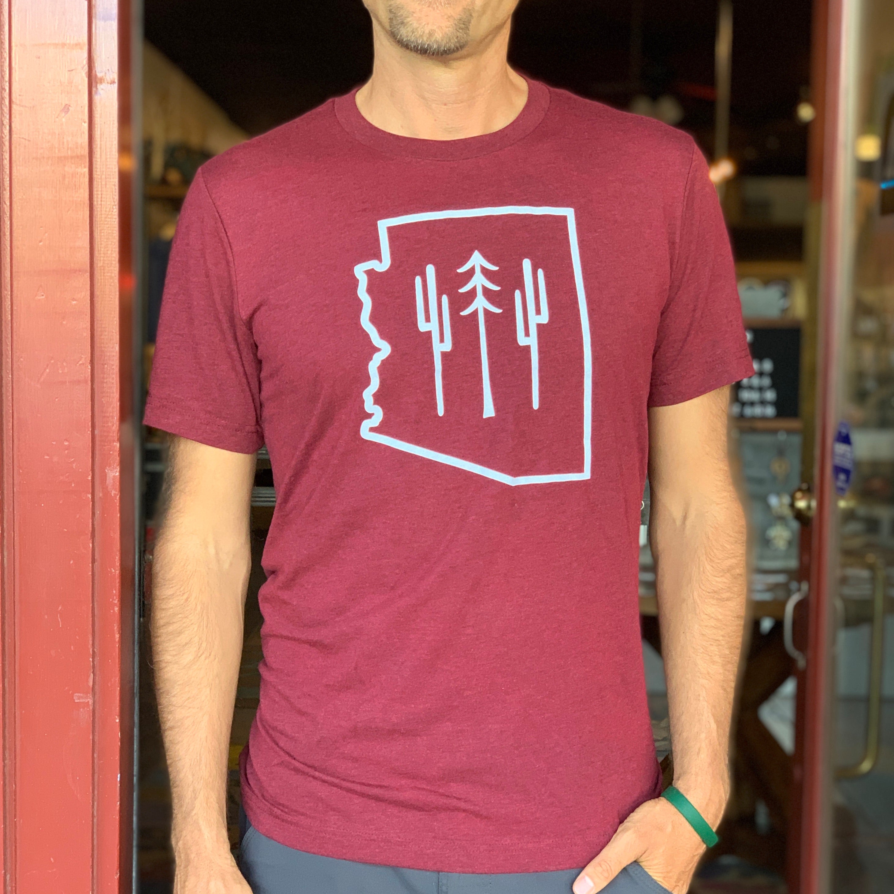 AZ Wilderness Tee - Ember Red